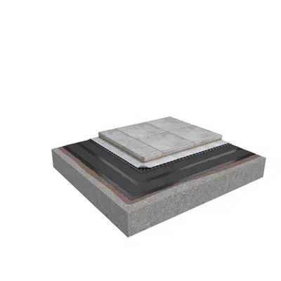 Image for Base KL 2-layer roof system for paving slabs on concrete non-insulated