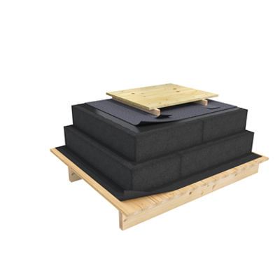Image for Mono PM 1-layer compact roof system for wooden deck on wooden panels insulated with cellular glass