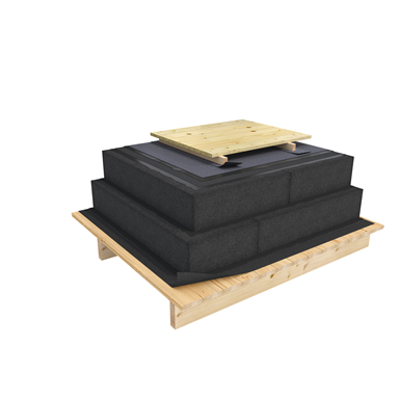 Image for Top & Base KL 2-layer compact roof system for wooden deck on wooden panels insulated with cellular glass