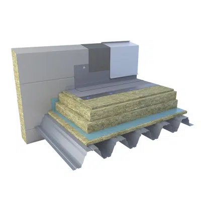 Image for Mono PM 1-layer system, upstand against parapet wall ≤ 350 mm