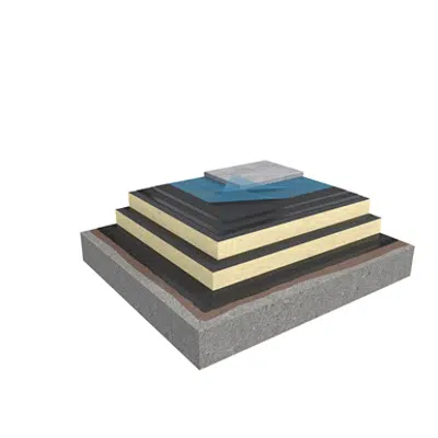 Image for Base KL 2-layer compact roof system for concrete on concrete insulated with PIR