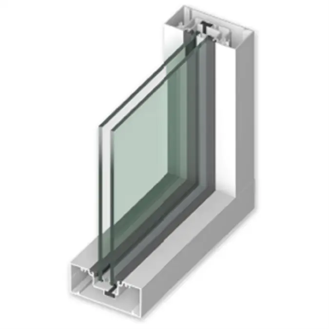 BIM objects - Free download! T14000 Storefront Framing, For Use with 1 ...
