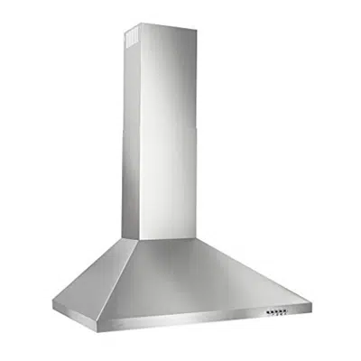 Image for Broan-NuTone BW5030SS 30in Convertible European Style Wall-Mounted Chimney Range Hood