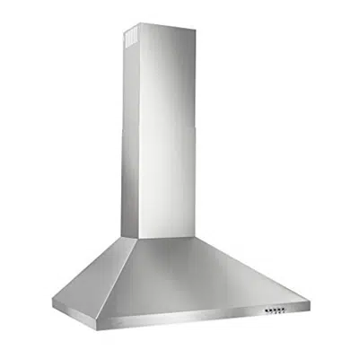 изображение для Broan-NuTone BW5030SS 30in Convertible European Style Wall-Mounted Chimney Range Hood