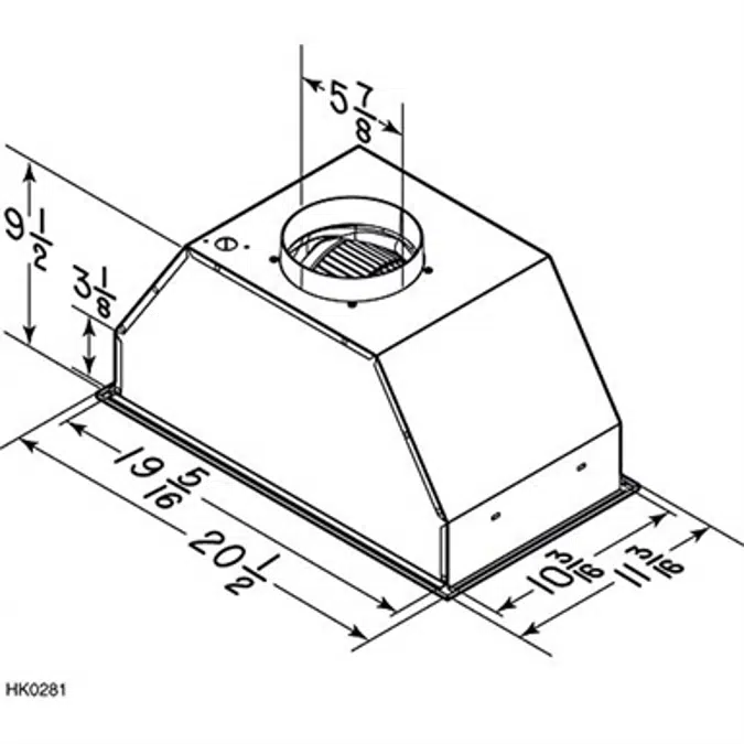 Broan-NuTone PM390SSP Range Hood Power Pack with LED Lights