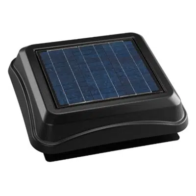 Image pour Broan-NuTone 345SOBK Surface Mount Solar Powered Attic Ventilator