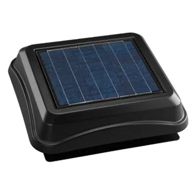 Image for Broan-NuTone 345SOBK Surface Mount Solar Powered Attic Ventilator