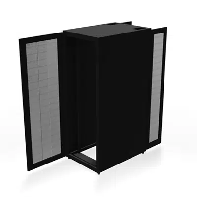 Objetos BIM - ¡Descarga gratis! Mighty Mo 20 4-Post Rack Baffle Rails ...