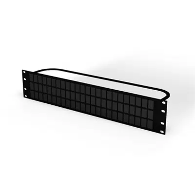 imazhi i Clarity® Rear-Load Jack Patch Panel Kits, Flat, Category 5e, 6, 6a