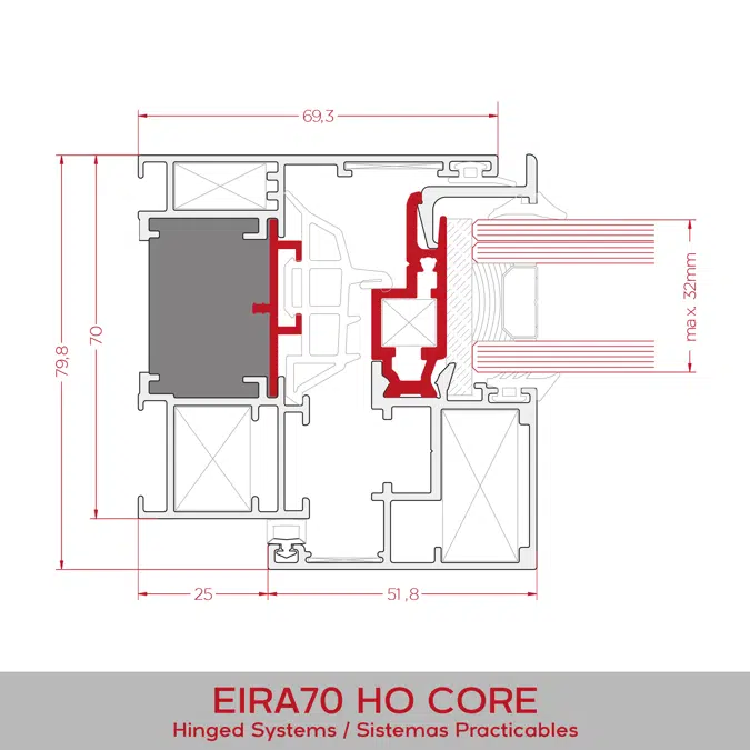 Window EIRA70 HO CORE