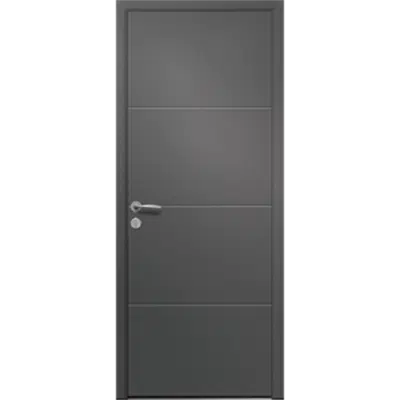 Image for Porte d’entrée en aluminium Passage – Modèle Amande