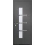porte d’entrée en aluminium passage – modèle pastel 4
