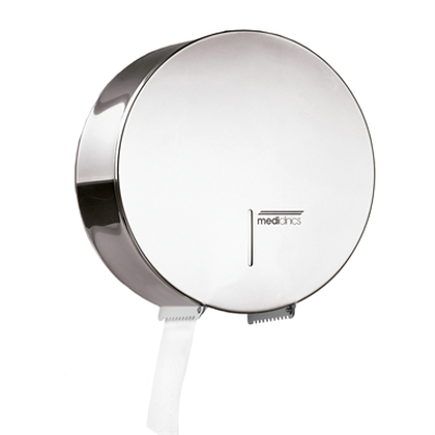 kuva kohteelle Industrial stainless steel toilet roll paper dispenser Ø 275 mm