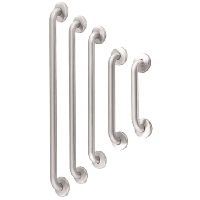 Stainless steel straight grab bar