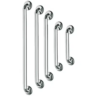 afbeelding voor Stainless steel straight grab bar