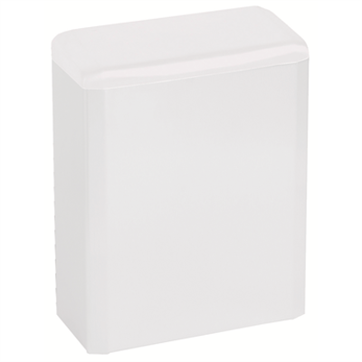 Image for Steel wall mounted sanitary napkin container with lid 
