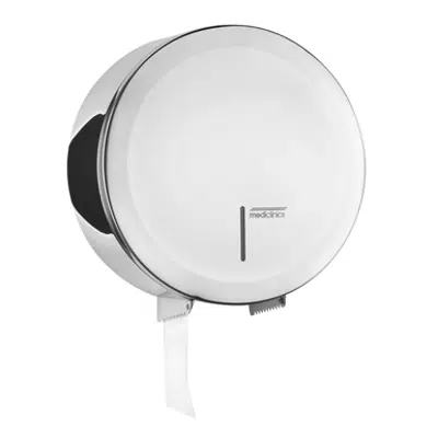 Image for Industrial stainless steel toilet roll paper dispenser Ø 230 mm