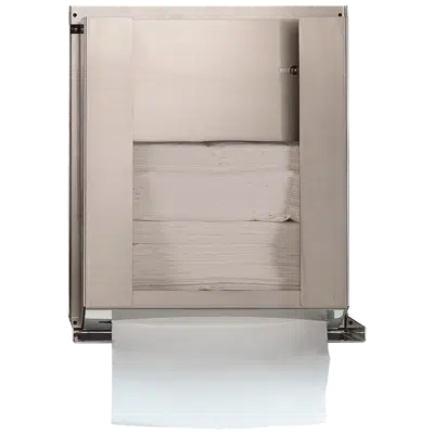 Image for DT024BTM - PAPER TOWEL DISPENSER WITH BRACKET TO INSTALL BEHIND THE MIRROR