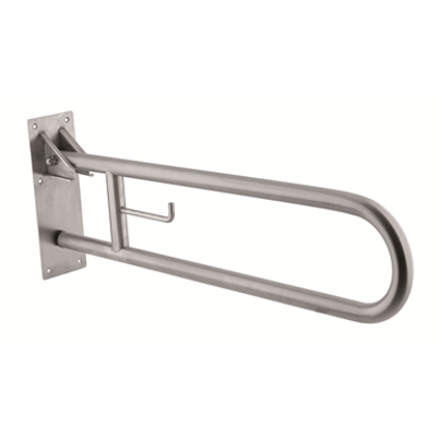 Image for Vertical stainless steel swing grab bar