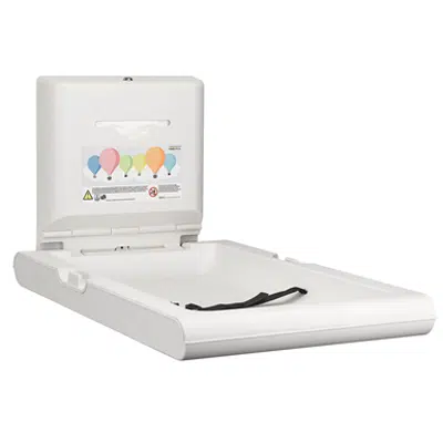 afbeelding voor Vertical baby changing station BabyMedi