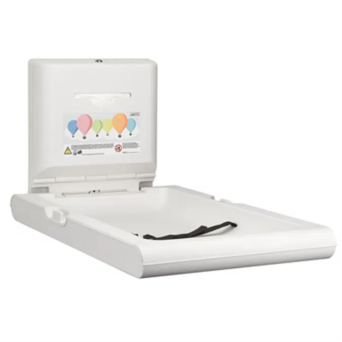 Vertical baby changing station BabyMedi