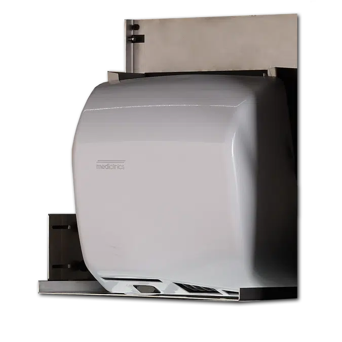 M17A-BTM24 - AUTOMATIC HAND DRYER WITH BRACKET TO INSTALL BEHIND THE MIRROR