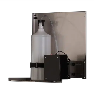 Immagine per DJ024BTM - AUTOMATIC LIQUID SOAP DISPENSER WITH BRACKET TO INSTALL BEHIND THE MIRROR