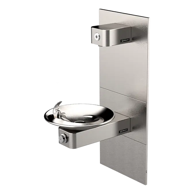 Model 1011MS-1920HO, ADA Vandal-Resistant Dual Fountain and Motion-Activated Bottle Filler