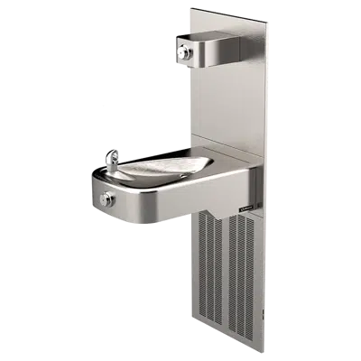 画像 Model H1107.8-1920, ADA Wall-Mount Chilled Drinking Fountain and Bottle Filler