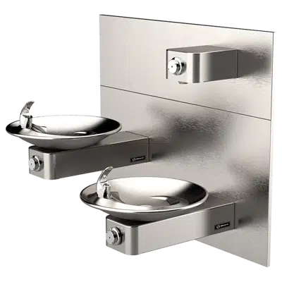 Image for Model 1011-1920, ADA Dual Vandal-Resistant Drinking Fountain and Bottle Filler