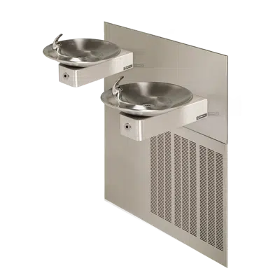 Image for Model H1011.8HO2, Chilled Wall Mount ADA Touchless Dual Fountain