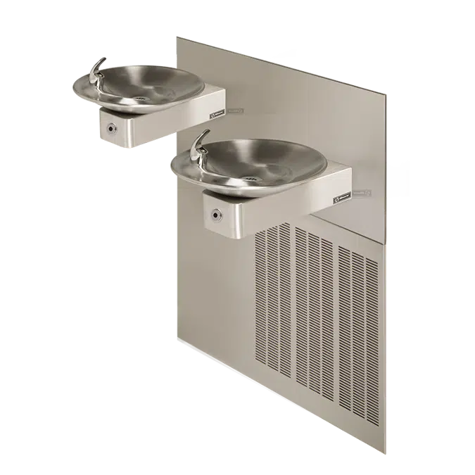 Model H1011.8HO2, Chilled Wall Mount ADA Touchless Dual Fountain