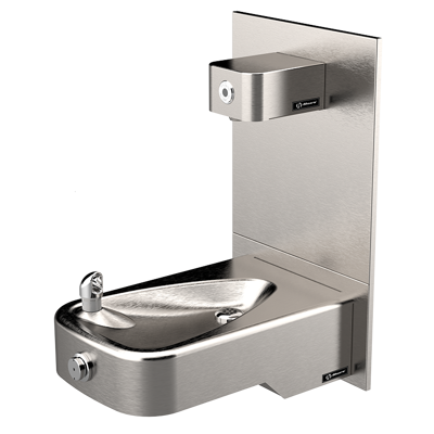 Image for Model 1107L-1920HO, ADA Low Profile Wall-Mount Fountain and Touchless Bottle Filler