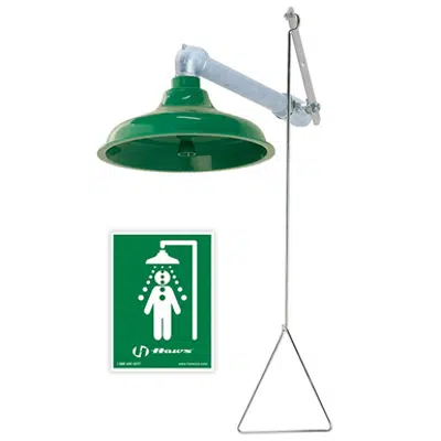 afbeelding voor Model 8122, Horizontal /Vertical Drench Shower with AXION® MSR ABS Showerhead
