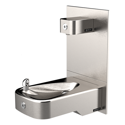 Image for Model 1107LHO-1920HO, ADA Low Profile Touchless Wall-Mount Fountain and Bottle Filler