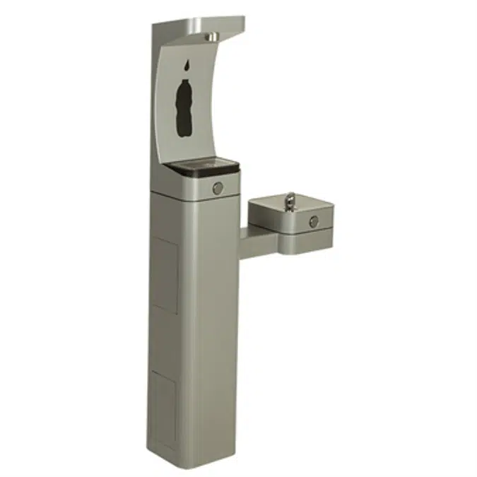 Model 3611, Modular Outdoor Bottle Filler and Drinking Fountain