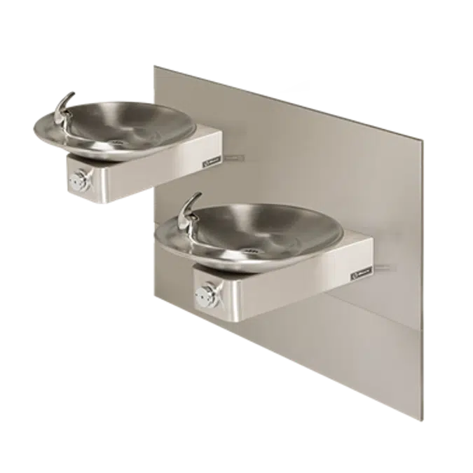 Model 1011MS – Barrier-Free Dual Wall Mount Fountain