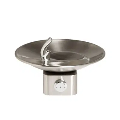 bild för Model 1001, Stainless Steel Drinking Fountain with a Sculpted Bowl