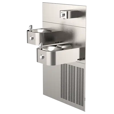 Image for Model H1119.8-1920, ADA Vandal-Resistant Chilled Dual Drinking Fountain And Bottle Filler