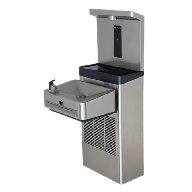 Model 1211SH, Wall Mount ADA Touchless Water Cooler and Bottle Fille