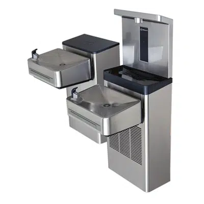 Image for Model 1212S, Wall Mount Hi-Lo ADA Water Cooler with Bottle Filler