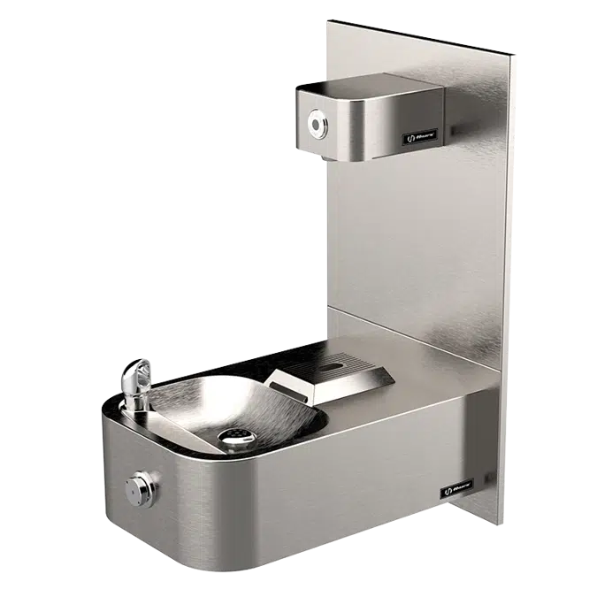 Model 1109-1920HO, ADA Vandal-Resistant Drinking Fountain and Motion-Activated Bottle Filler