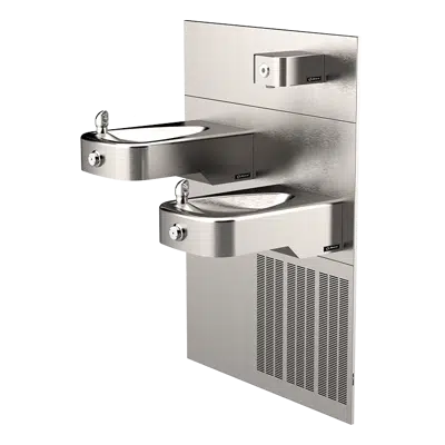 afbeelding voor H1117.8-1920HO ADA Vandal-Resistant Chilled Adjustable Drinking Fountain and Motion-Activated Bottle Filler