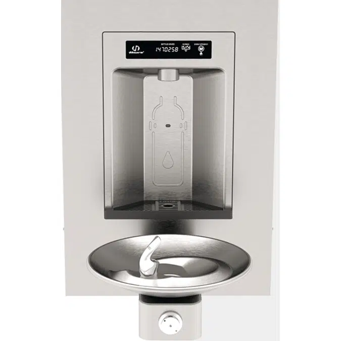 Haws 1001HS RIVIVE™ Hydration Station™ Recessed Bottle Filler with Fountain