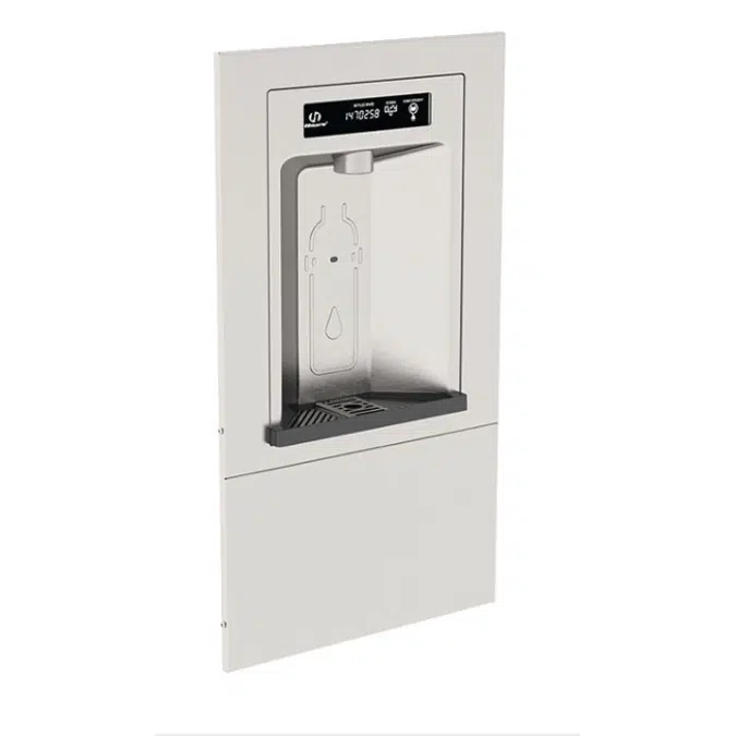 Haws 2000HS RIVIVE Hydration Station Recessed Bottle Filler, Non-Refrigerated