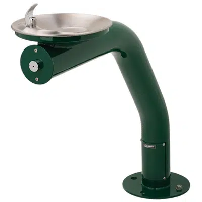 Model 3380, Pedestal Drinking Fountain with Satin Finish Stainless Steel Bowl için görüntü