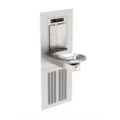 Image pour Haws 1001HSA.8 RIVIVE Hydration Station Chilled Recessed Bottle Filler with Drinking Fountain, Refrigerated