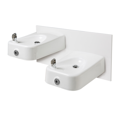 Image for Model 1501HO2, ADA Enameled Iron Wall Mount Touchless Fountain