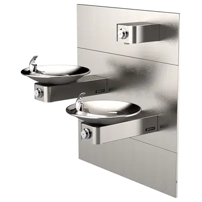 Imagem para Model 1011MSP, ADA Vandal-Resistant Dual Fountain and Bottle Filler w/Mounting System}