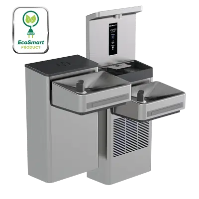 Image for Model 1212SF, Wall Mount Hi-Lo ADA Filtered Water Cooler with Bottle Filler